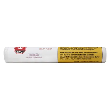 Product image of Threadz CBN Add-On Cart Breathe Chamomile - Blissed - 510 Cartridge
