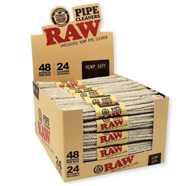 Product image of Raw, Hemp Soft Pipe Cleaners