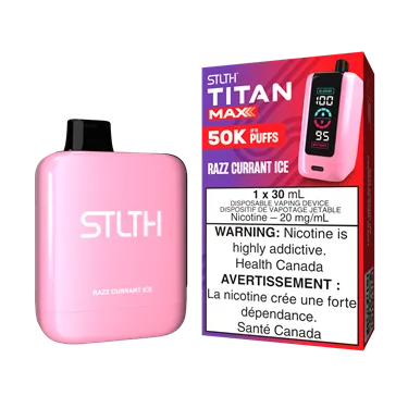 Product image of Razz Currant Ice - STLTH Titan Max - Disposable