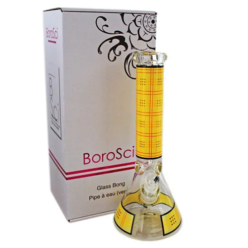 Product image of Borosci, 14" Peachy Glass Bong