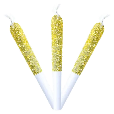 Product image of Promiscuous Peach NSFW Diamond Coated - Adults Only - Infused Joints