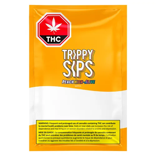 Peach High-Alive Gulps - Trippy Sips - Disposables