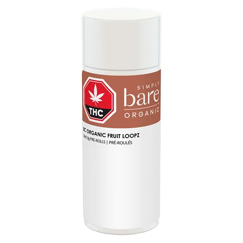 BC Organic Fruit Loopz - Simply Bare - Joints