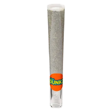 Product image of Straight Gas Flower X Tropical Fruit Live Rosin Hand Roll - Original Dunkz - Infused Joints