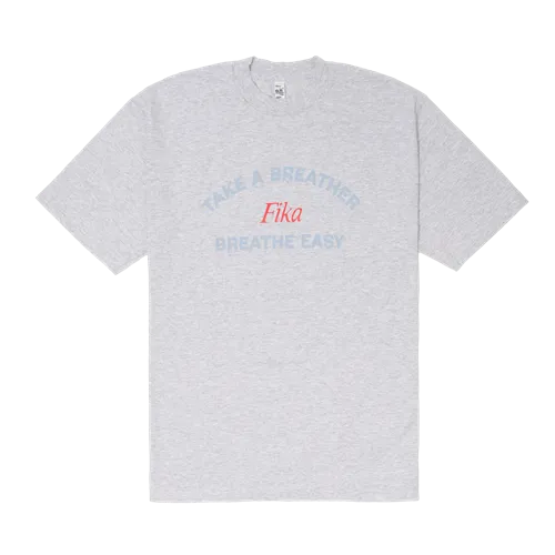 Product image of FIKA, Ash Grey "Take a Breather" T-Shirt