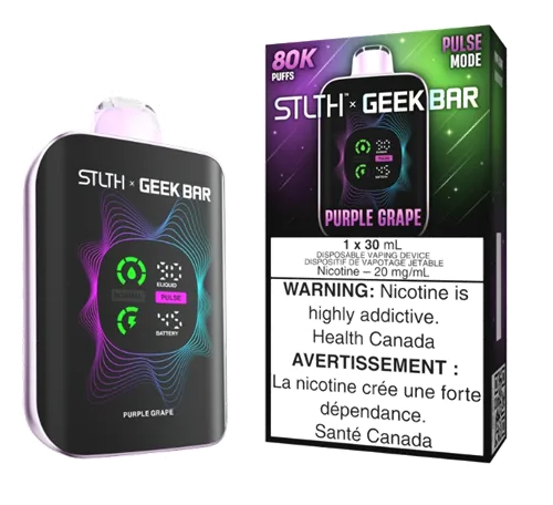 geek bar thc or nicotine Purple Grape - STLTH x - Disposables THC, CBD Geek Bar Pulse 15000 Watermelon Bull Select Flavor ::Pink Lemonade