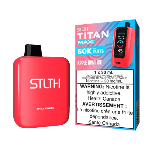 Product image of Apple Kiwi Ice - STLTH Titan Max - Disposable