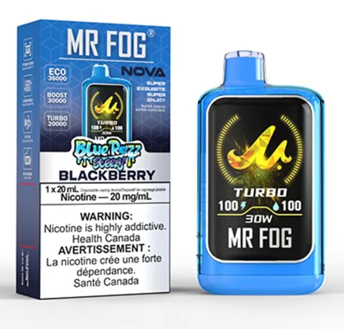 Product image of Blue Razz Steezy Blackberry - MR FOG x NOVA - Disposable