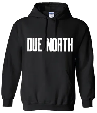 Product image of Due North, Black Fleece Hoodie