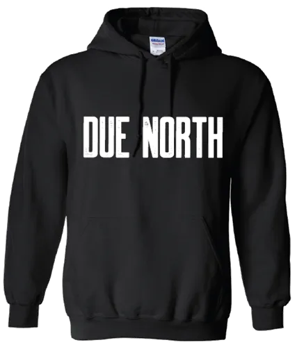Product image of Due North, Black Fleece Hoodie