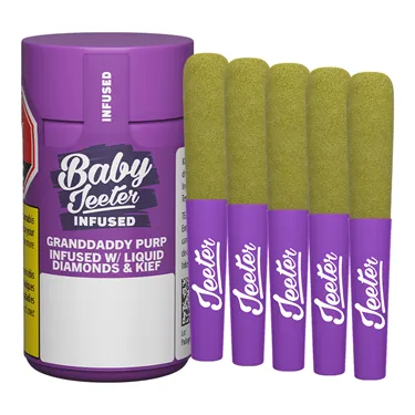 Product image of Baby Jeeter Infused Grand Daddy Purp - Jeeter - Infused joints