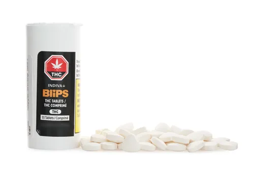 Product image of THC Tablets - Indiva Blips - Edible Extracts