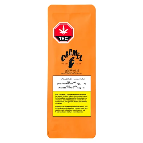 Inside Joke Ceramic Tip Infused - Carmel - Infused Joints