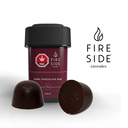 Product image of Dark Chocolate Duo - Fireside - Edible
