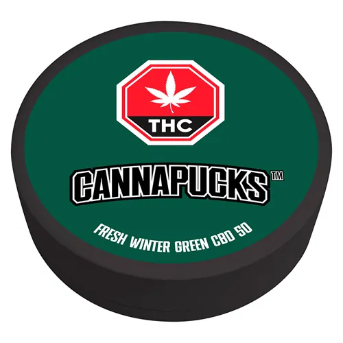 Fresh Winter Green CBD 50 - CannaPucks - Edible Extracts