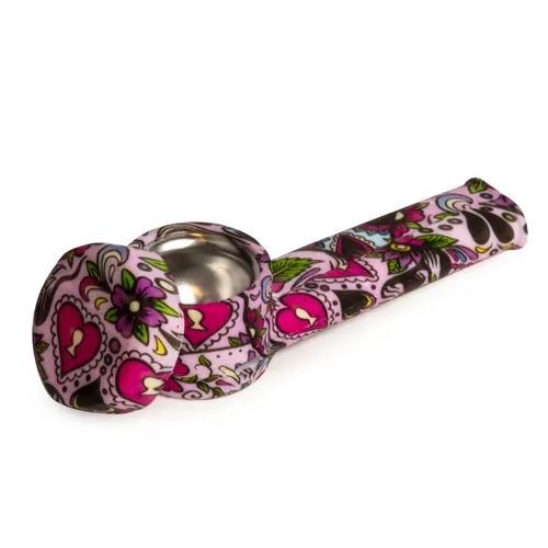 Product image of LIT Silicone, 3.5" Hand Pipe w/ Bowl Cover