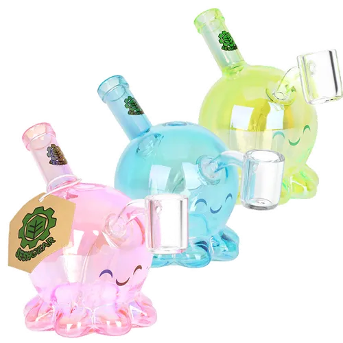 Product image of SeshGear, 3.75" Sweet Octopus Glass Dab Rig