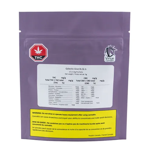 Galactic Glue B's and J's - Virtue Cannabis - Joints