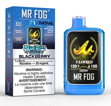 Product image of Blue Razz Steezy Blackberry - MR FOG x NOVA - Disposable