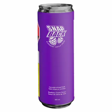 Product image of Blackberry Vanilla Cream - Snap Back - THC Drinks