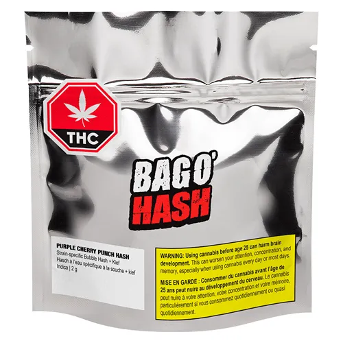 Bag O' Hash Purple Cherry Punch - Big Bag O' Buds - Hash
