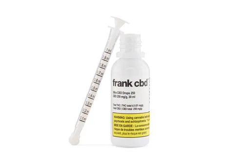 Product image of Ultra CBD 250 Drops - Frank CBD - Ingestible Oils