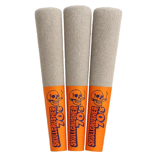 Product image of Iced Orange Quad Diamond Infused - Skullcrushers by RAD - Infused Joints