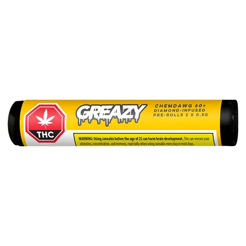 Chemdawg 60+ Double Infused - Greazy - Infused Joints