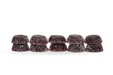 Product image of Wana Sour Grape Rush 10mg:25mg - Wana - Gummies