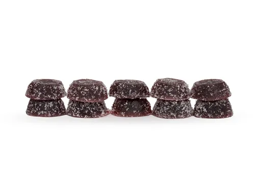Product image of Wana Sour Grape Rush 10mg:25mg - Wana - Gummies