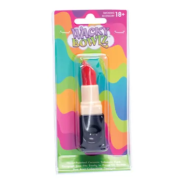 Product image of Wacky Bowlz, Lipstick Ceramic Pipe