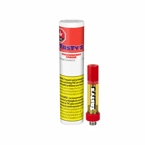Product image of Strawberry - Tasty's - 510 Cartridge
