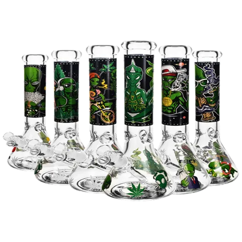 Product image of Arsenal, 14" Enthusiast Alien Glass Bong