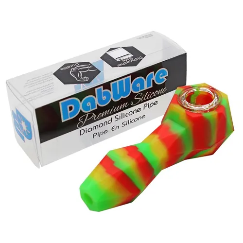 Product image of DabWare, Diamond Platinum Silicone Pipe