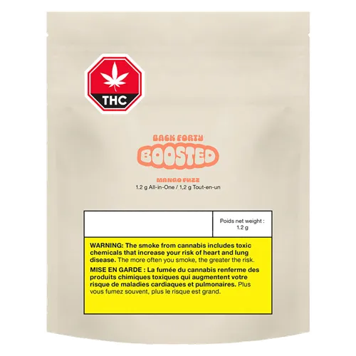 Product image of Mango Fuzz BOOSTED - Back Forty - Disposables