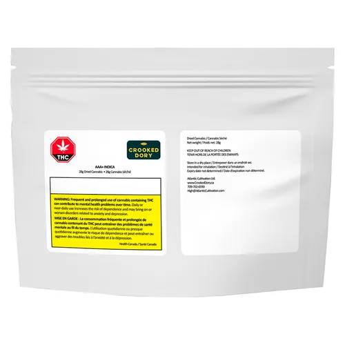 AAA+ Indica - Crooked Dory - Dried Flower