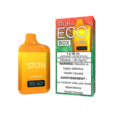 Product image of Juicy Peach Ice - STLTH Eco Box - Disposable