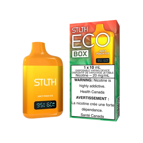 Product image of Juicy Peach Ice - STLTH Eco Box - Disposable