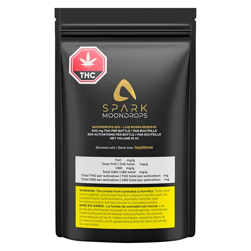 SPARK THC Moondrops 500: Live Rosin Reserve - Aspire - Coffee, Tea & Dissolvable