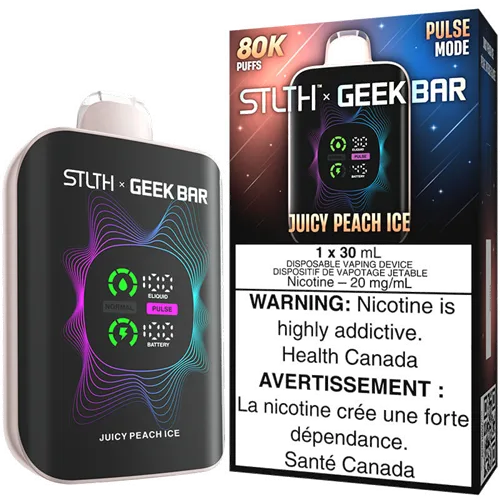 Product image of Juicy Peach Ice - STLTH x Geek Bar - Disposable