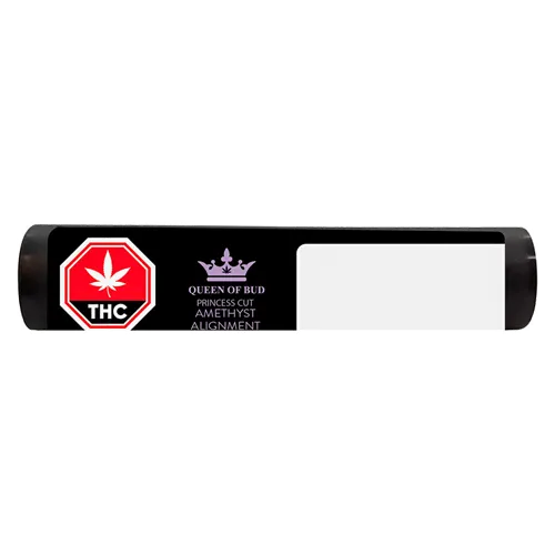 Princess Cut Amethyst Alignment - Queen Of Bud - Infused Joints