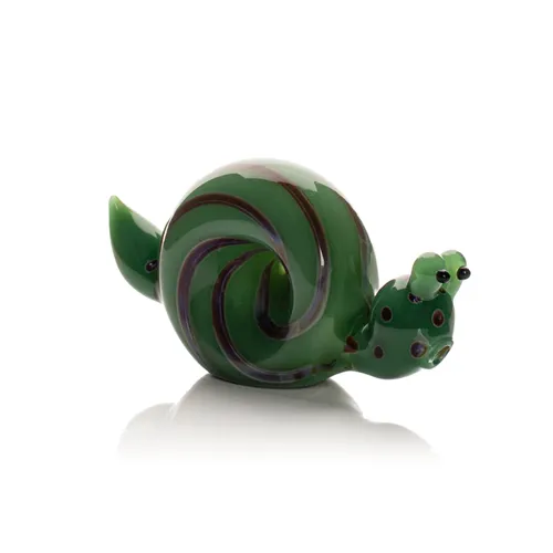 Product image of Red Eye Glass 4.5" Snail Hand Pipe