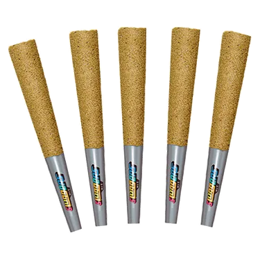 Product image of Fire OG Juiced* Hash & Diamond Infused Kief Coated - Sluggers - Infused Joints