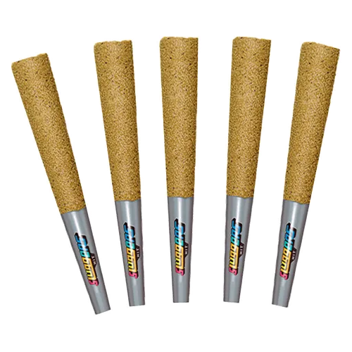 Product image of Fire OG Juiced* Hash & Diamond Infused Kief Coated - Sluggers - Infused Joints