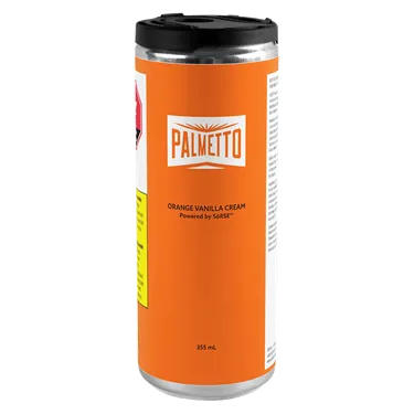 Product image of Orange Vanilla Cream Soda - Palmetto - THC Drinks