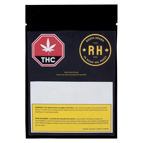 Hash Rosin Drops - Rosin Heads - Edible Extracts