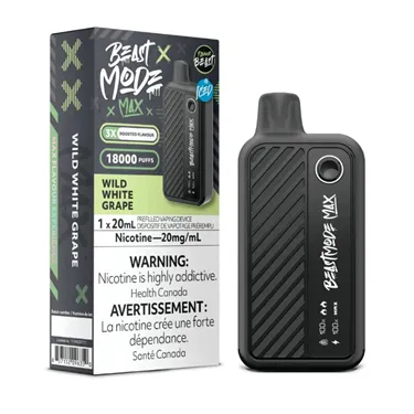 Product image of Wild White Grape Iced - Flavour Beast Mode Max - Disposable