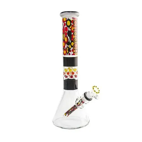 Product image of Cheech, 15" Multicolor Beaker Glass Bong