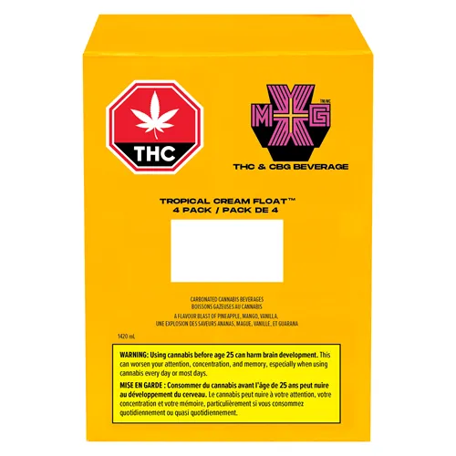 Tropical Cream Float - XMG+ - THC Drinks