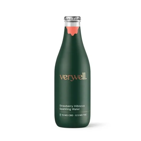 Product image of Strawberry Hibiscus Sparkling Water - Veryvell - Sparkling Water